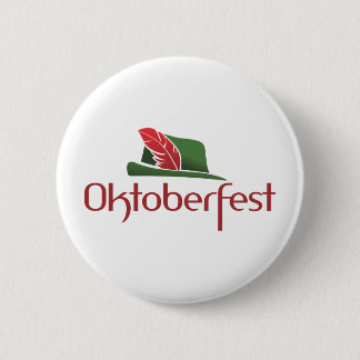 Oktoberfest Hut Button