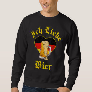 Oktoberfest Ich Liebe Beer German Bavarian Festiva Sweatshirt