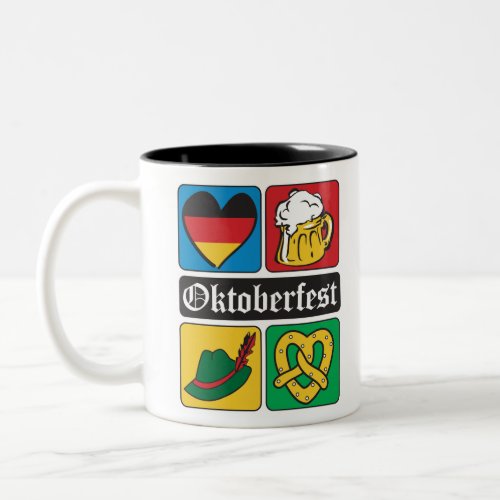 Oktoberfest Icons Two_Tone Coffee Mug