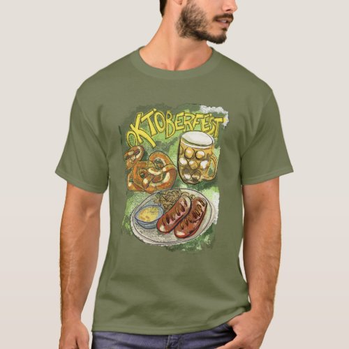 Oktoberfest in style T_Shirt