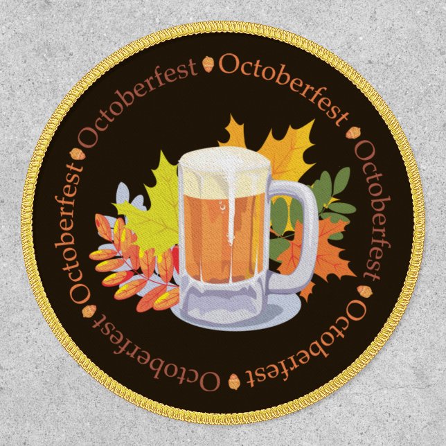 Oktoberfest in the Round Patch (Front)