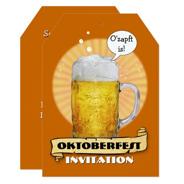 Oktoberfest Invitation