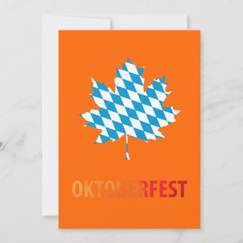 Oktoberfest Invitation