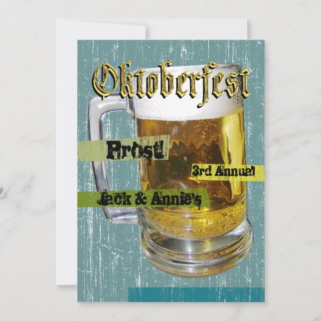 Oktoberfest Invitation (Front)