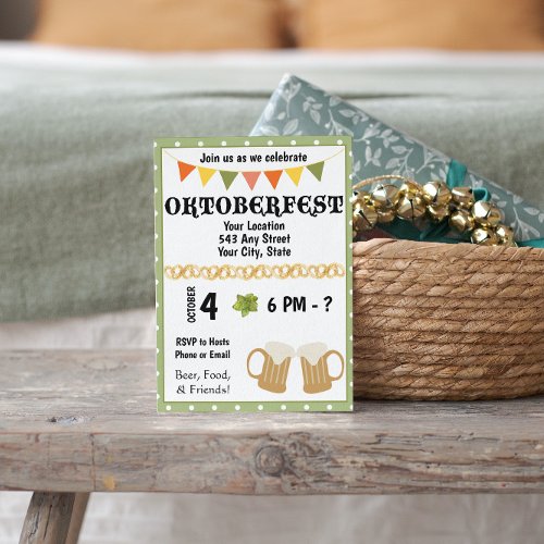 Oktoberfest Invitation