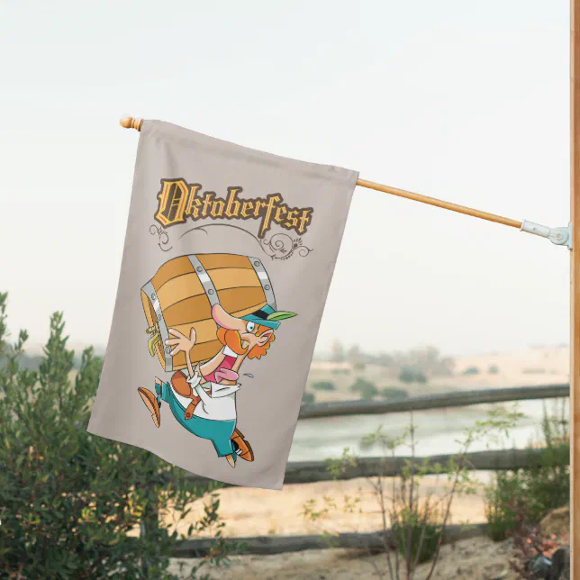 Oktoberfest Keg House Flag
