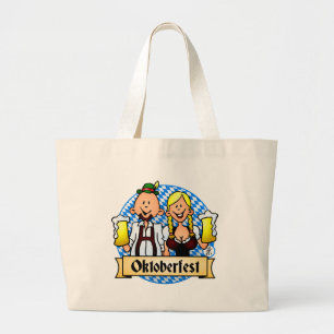 Oktoberfest Large Tote Bag