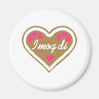 Oktoberfest lebkuchen heart magnet