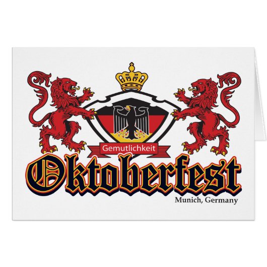 Oktoberfest Lions (Front Horizontal)