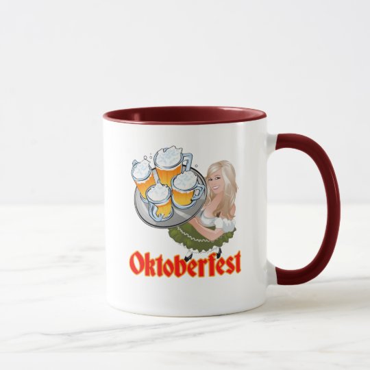Oktoberfest Mädchen Mug