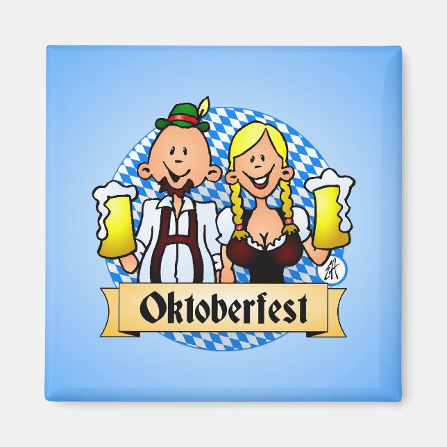 Oktoberfest Magnet (Front)