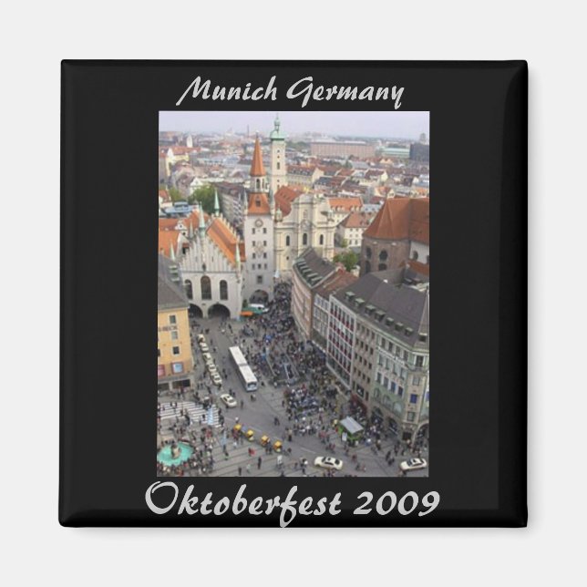 Oktoberfest Magnet, Munich Germany Magnet (Front)