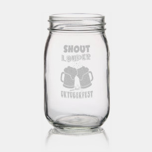 Oktoberfest Mason Jar