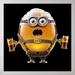 Oktoberfest Minion Poster