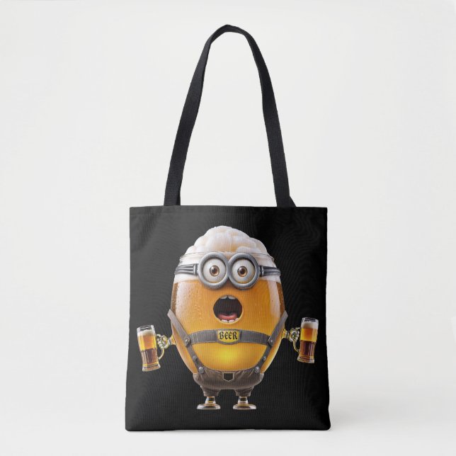 Oktoberfest Minion Tote Bag (Front)