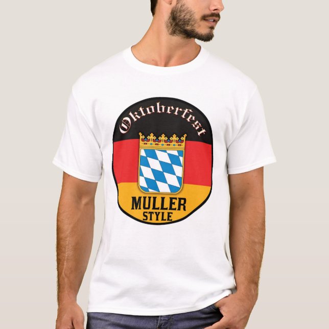 Oktoberfest - Muller Style T-Shirt (Front)