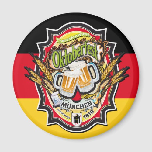 OKTOBERFEST MNCHEN DEUTSCHLAND MAGNET