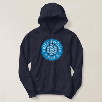 Oktoberfest O’zapft Is Germany Bavarian Hoodie by Dialectable at Zazzle