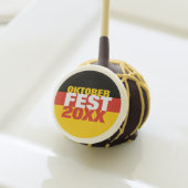 Oktoberfest Octoberfest German Flag Cake Pops (Front Insitu)