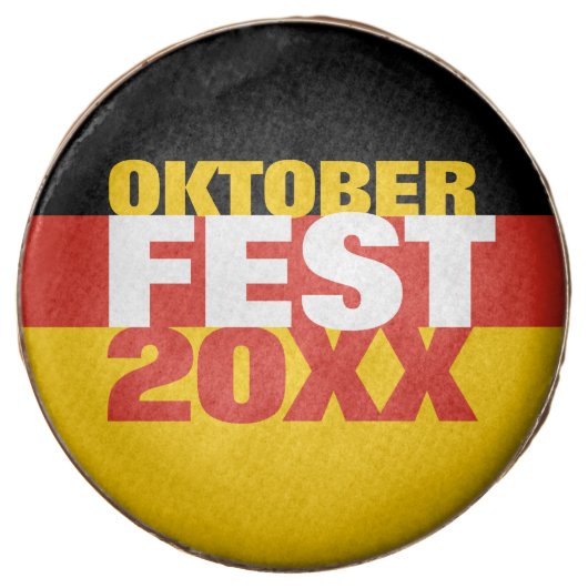 Oktoberfest Octoberfest German Flag Chocolate Covered Oreo (Front)