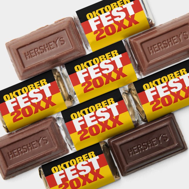 Oktoberfest Octoberfest German Flag Hershey's Miniatures (Assorted)