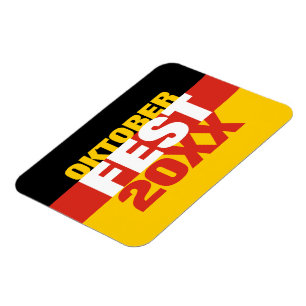 Oktoberfest Octoberfest German Flag Magnet