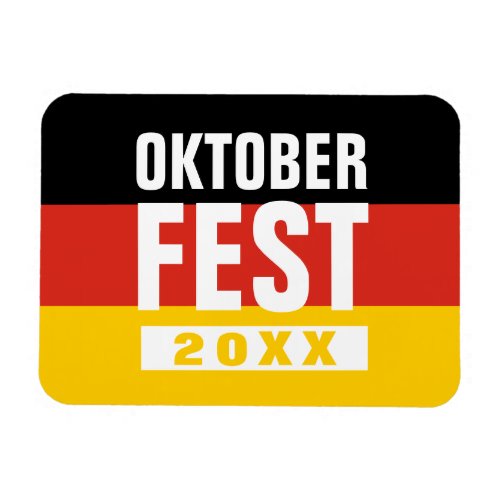 Oktoberfest Octoberfest German Flag Magnet