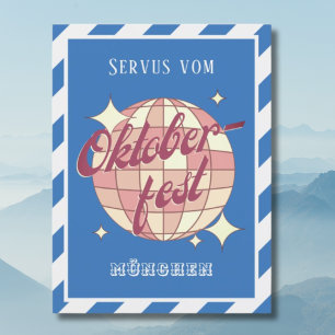 Oktoberfest octoberfest Retro Vintage Postcard