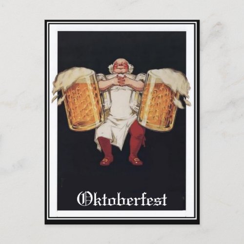 Oktoberfest Octoberfest Vintage Postcard