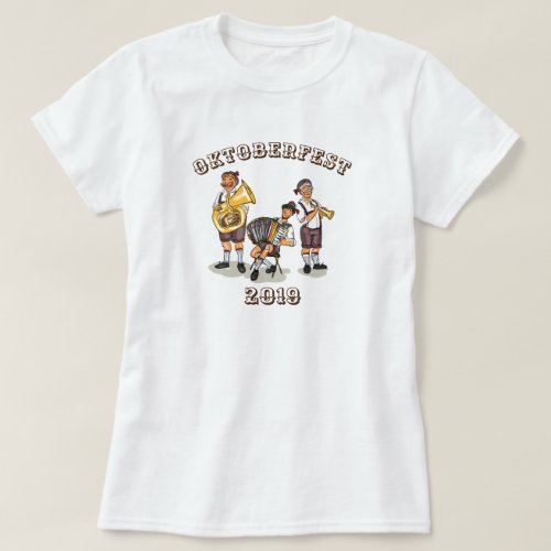 Oktoberfest Oompa Band T_Shirt