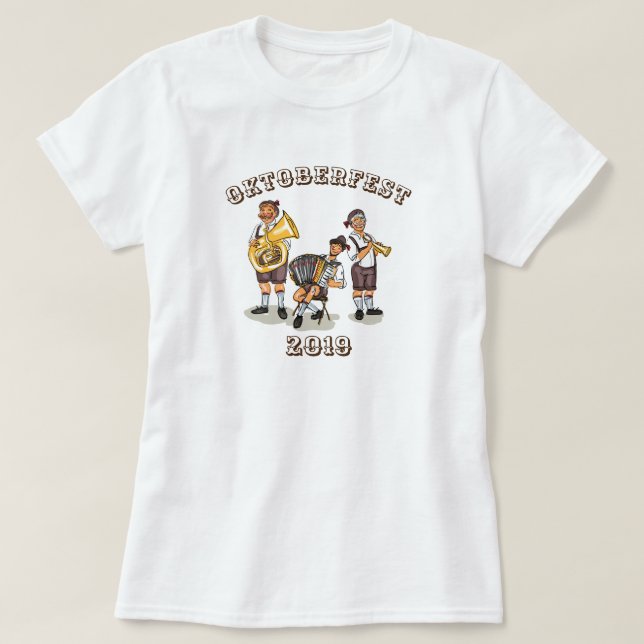 Oktoberfest Oompa Band T-Shirt (Design Front)