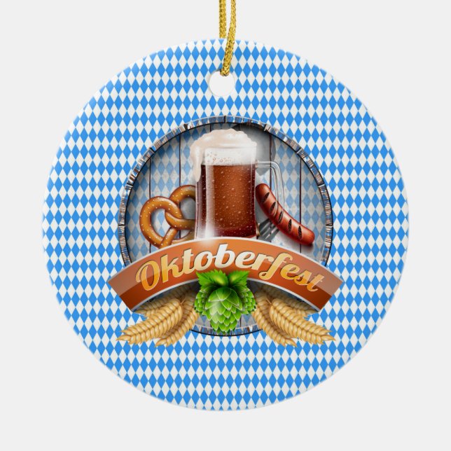 Oktoberfest  Ornament (Front)