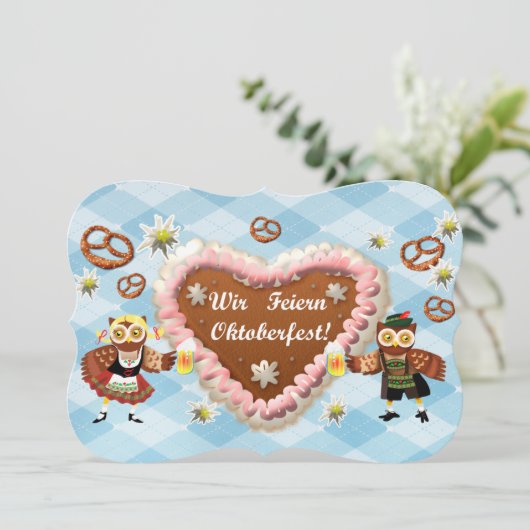 Oktoberfest owls (Standing Front)