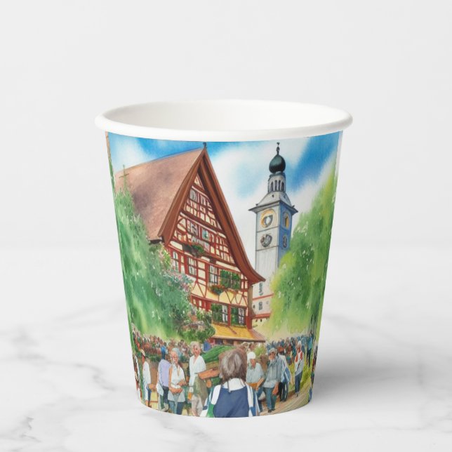 Oktoberfest Paper Cups (Front)