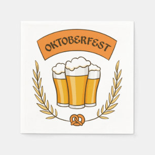 Oktoberfest paper napkins