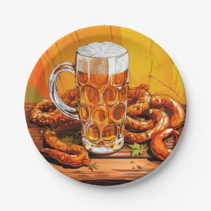Oktoberfest Paper Plates