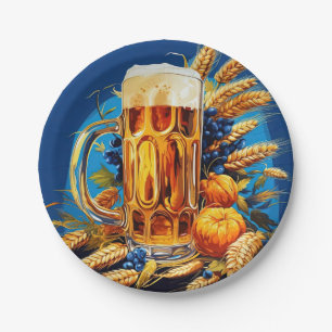 Oktoberfest Paper Plates