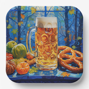 Oktoberfest Paper Plates