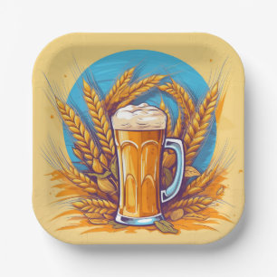 Oktoberfest Paper Plates