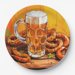 Oktoberfest Paper Plates