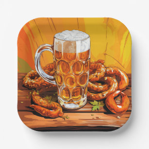 Oktoberfest Paper Plates