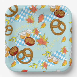 Oktoberfest Paper Plates