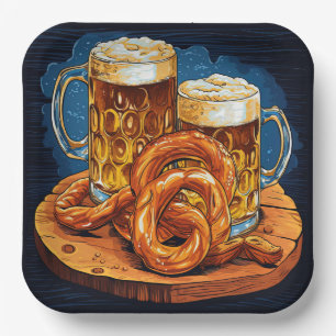 Oktoberfest Paper Plates