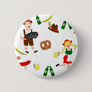 Oktoberfest party button