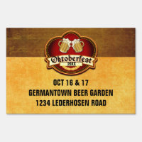 Oktoberfest Party Custom Date and Location