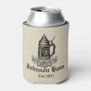 Oktoberfest Party Favor Custom Beer Can Cooler