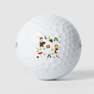 Oktoberfest party golf balls