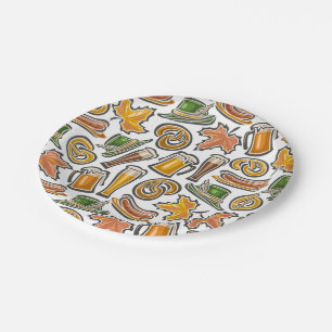 Oktoberfest Party Goods Paper Plates