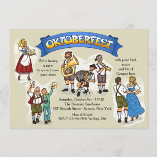 Oktoberfest Party Invitation