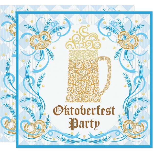 Oktoberfest Party Invitation